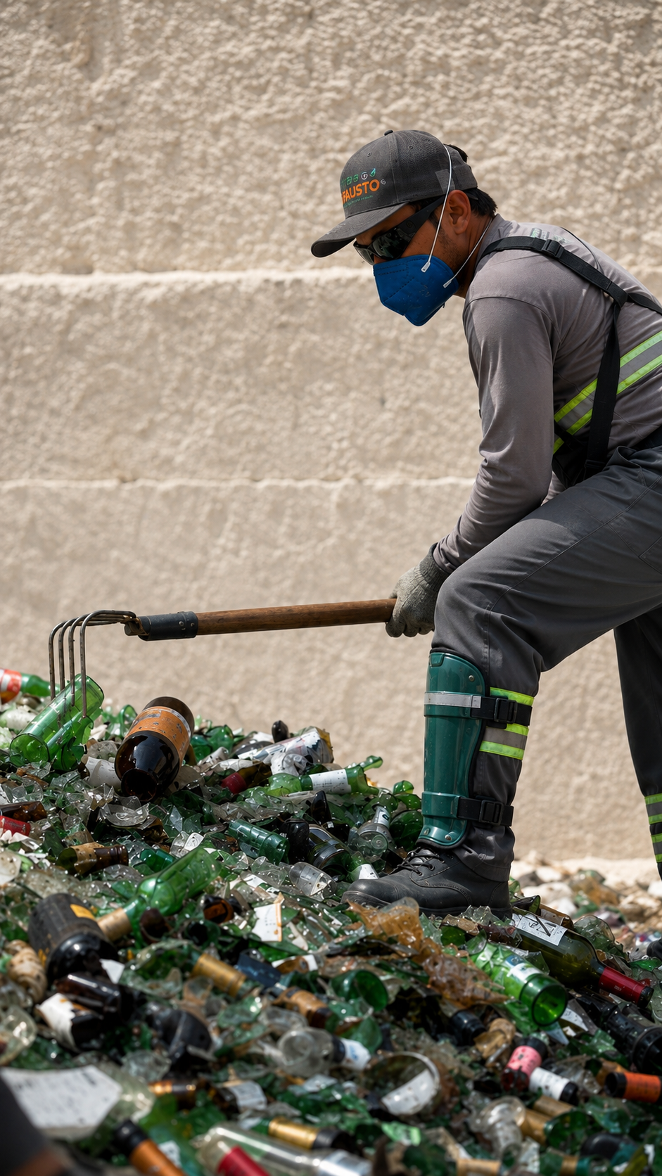 Triagem de materiais recicláveis
